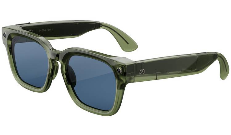 Meta Fury Racing - Green, Light Blue Atlantic Lenses