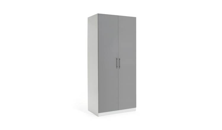 Grey wardrobe deals argos