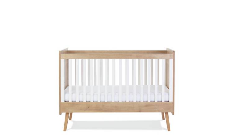 Argos white online cot