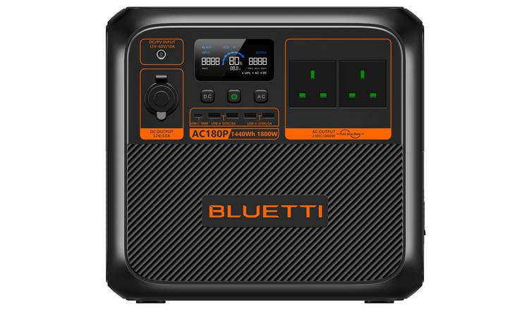 BLUETTI AC180P 1800W Portable Power Station - 1440Wh
