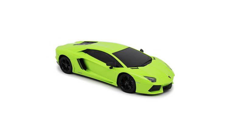 Buy Lamborghini Aventador 1:18 Radio Controlled Sports Car Green | Remote  control vehicles | Argos