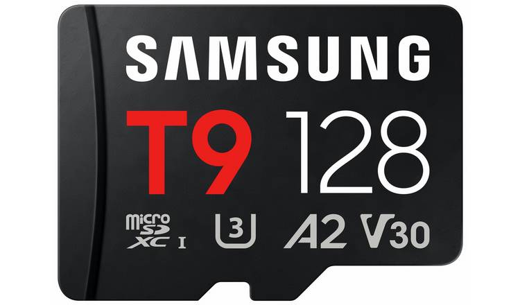 Samsung T9 200MBs microSDXC UHS-I Memory Card - 128GB