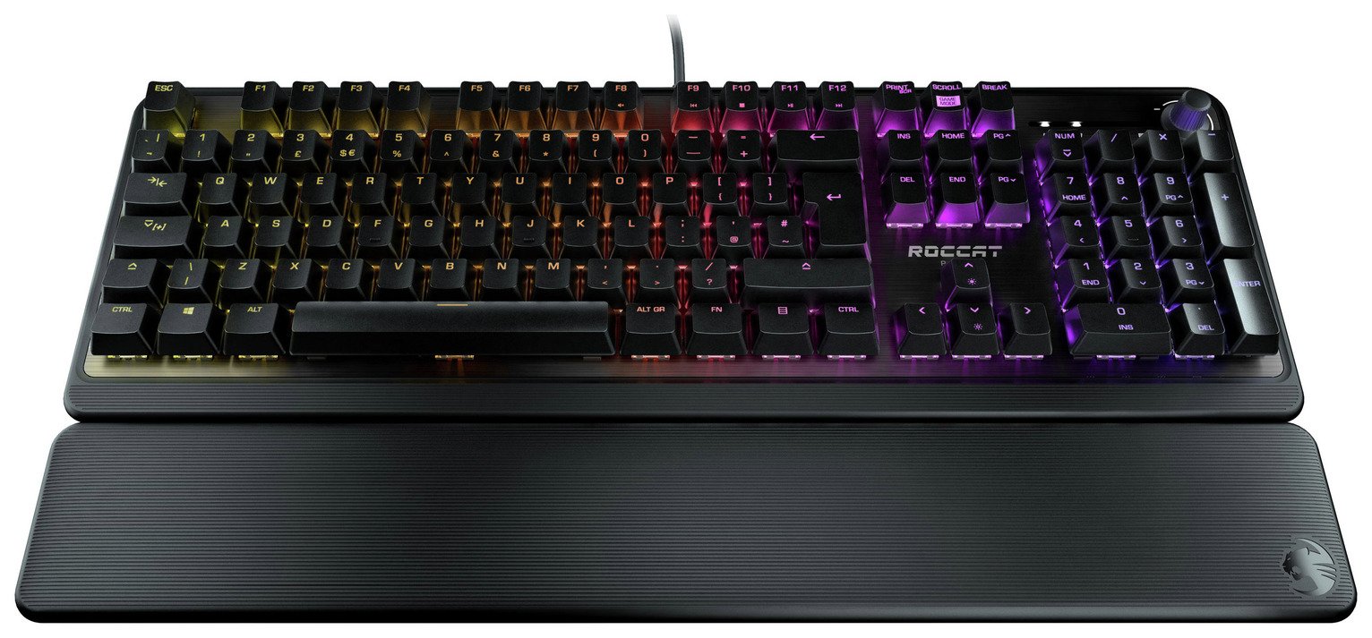 ROCCAT Pyro Mechanical RGB Gaming Keyboard - Black