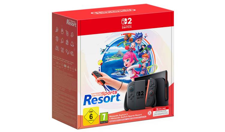 Nintendo Switch 2 Console + Nintendo Switch Sports Resort Game Bundle