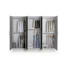 Buy Habitat Munich Panelled 6 Door Wardrobe - Grey | Wardrobes | Argos