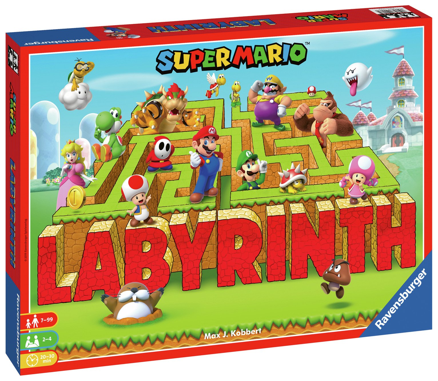 Super Mario Labyrinth Game