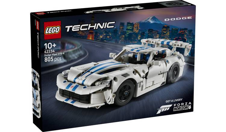 LEGO Technic Dodge Viper GTS-R Sports Car Model Kit 42234 PREORDER
