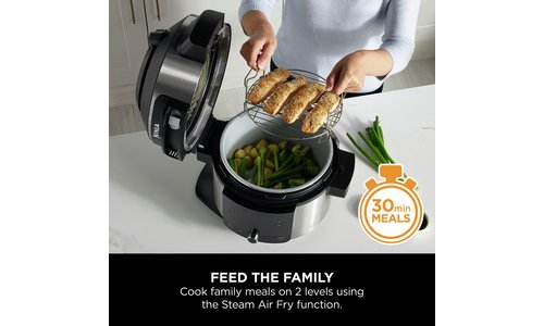 Ninja Foodi 11-in-1 SmartLid 6L Multi Cooker and Air Fryer