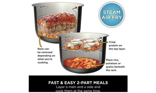 Ninja Foodi 11-in-1 SmartLid 6L Multi Cooker and Air Fryer