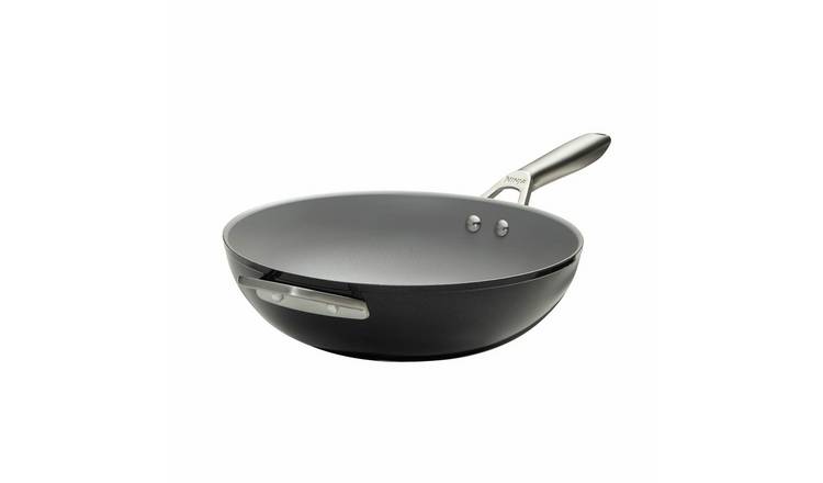 Ninja Ceramic Pro 28cm Aluminium Wok Without Lid - Black