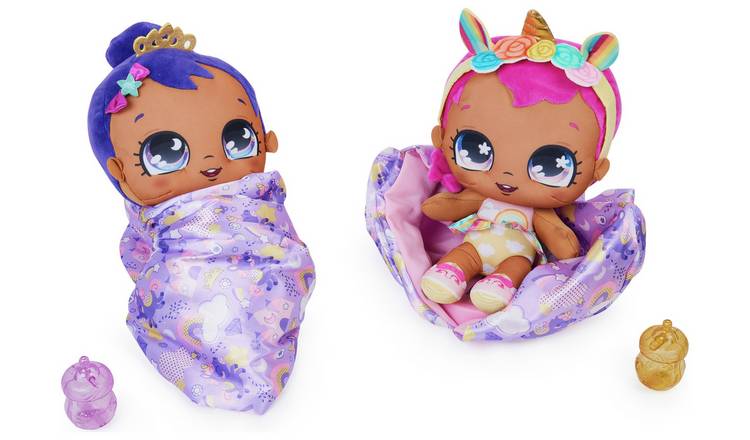 Magic Blanket Babies Surprise Purple Blanket Soft Baby Doll