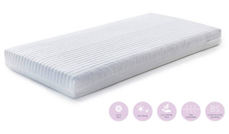 Buy Baby Elegance 120 x 60 cm Microfibre Cot Mattress Cot and cot bed mattresses Argos