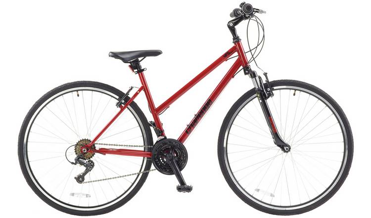 Ladies 17 inch online hybrid bike