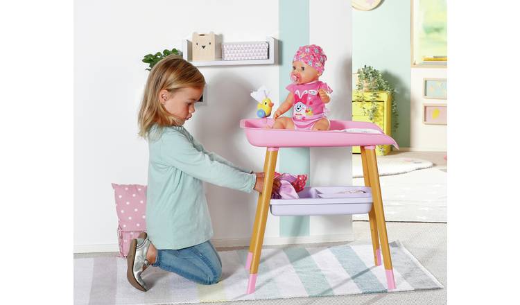 Baby annabell changing station sales argos