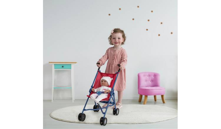 Peppa pig doll clearance stroller