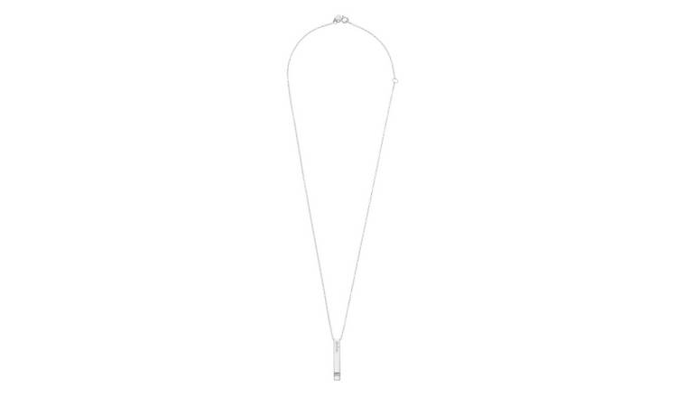 Believe hot sale bar necklace