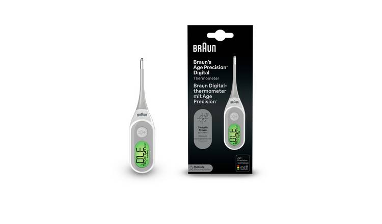 Braun Age Precision PRT2000 Digital Oral Stick Thermometer