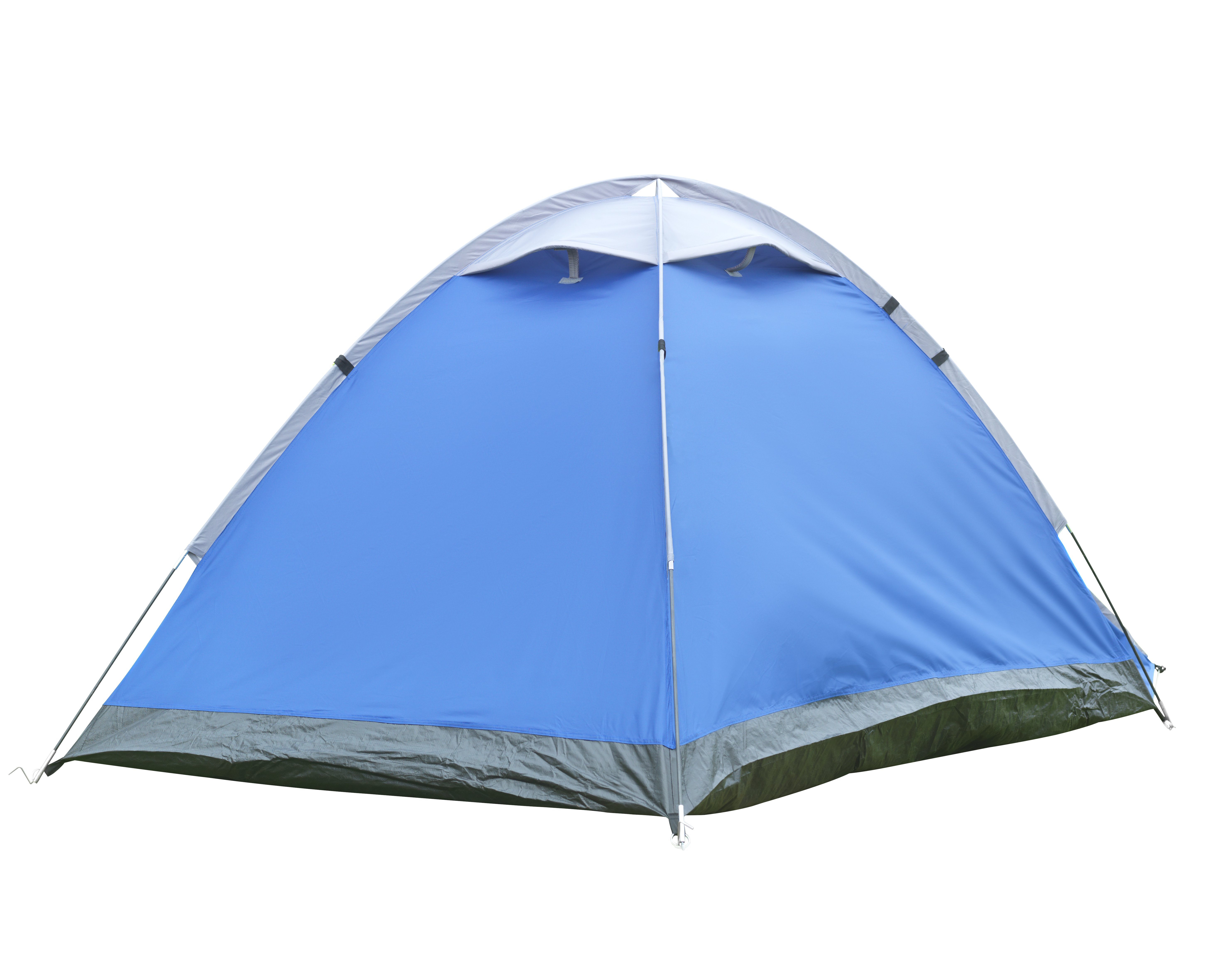 Pro Action 2 Person 1 Room Dome Camping Tent with Porch