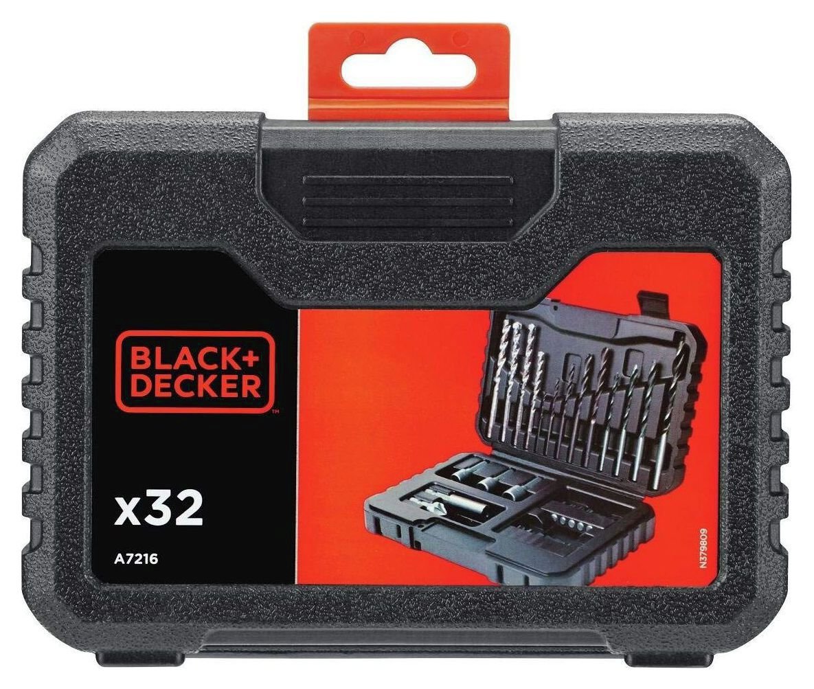 Black + Decker 32 Piece Drill Bit Set