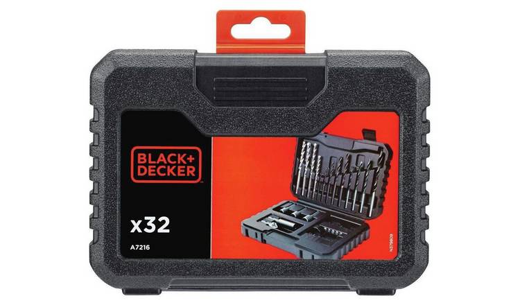 Black + Decker 32 Piece Drill Bit Set