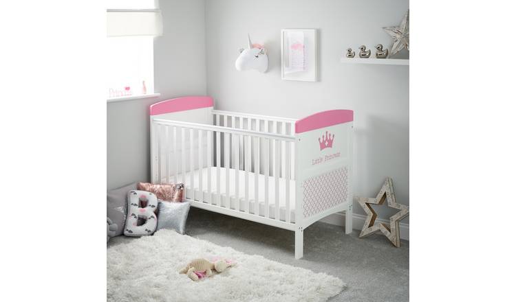 Argos cot outlet bed and mattress