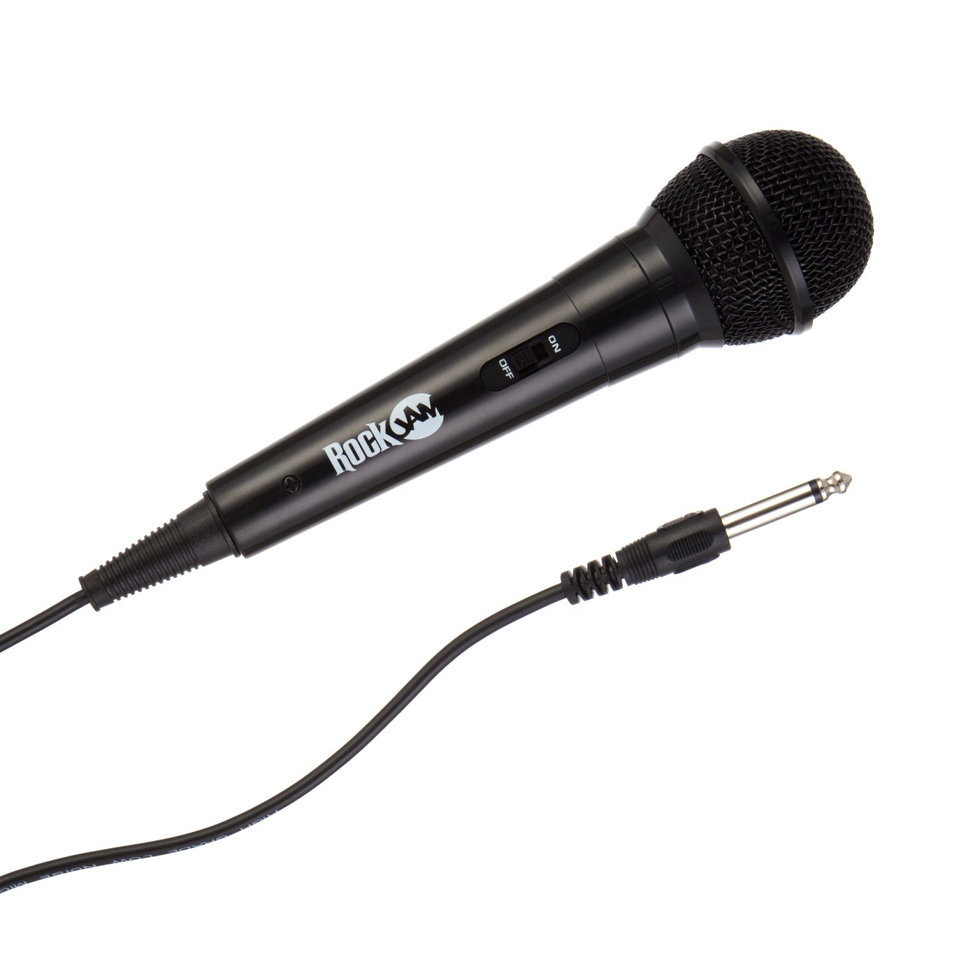 RockJam RJMC303-BK Wired Microphone - Black