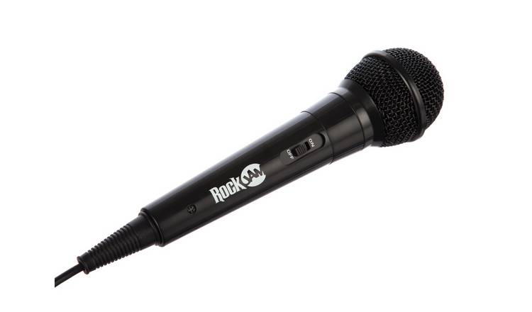 Buy RockJam RJMC303 BK Wired Microphone Black Karaoke microphones Argos