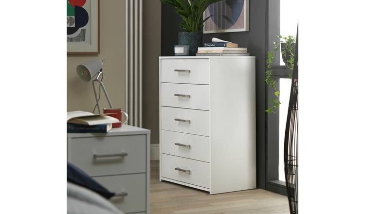 Argos malibu deals 5 drawer chest