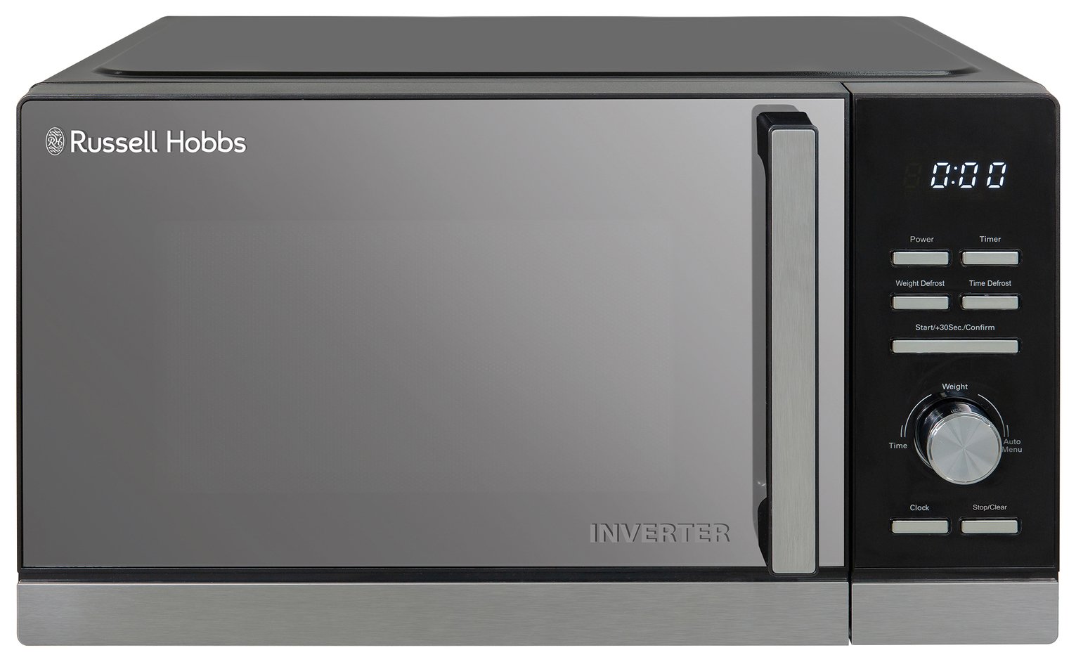 Russell Hobbs 900W Inverter Microwave RHMI2503B - Black