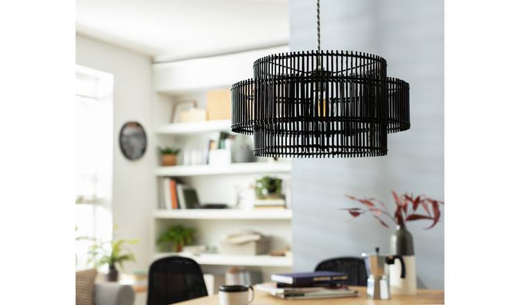 Argos shop black lampshade