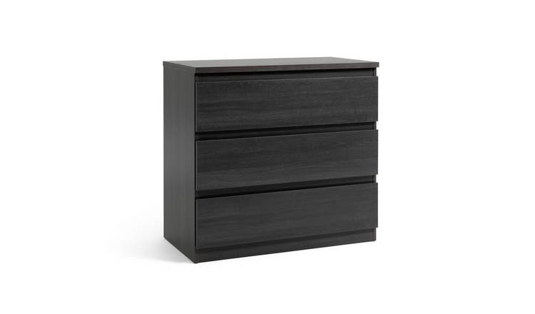 Ikea black store dresser 3 drawer