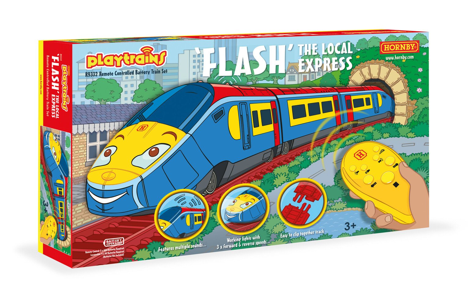 Hornby Playtrains Flash The Local Express Remote Train Set review