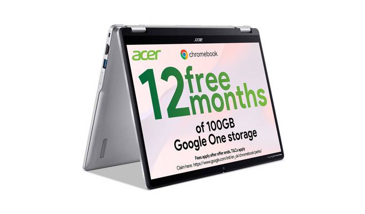 Acer Spin CP314-2HN 14in Intel N100 4GB 64GB Chromebook