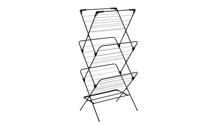 3 shelf clothes online airer kmart