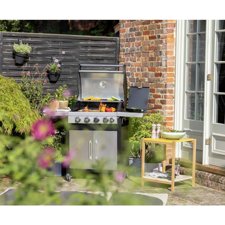 Argos Home Deluxe 4 Burner Gas BBQ 0