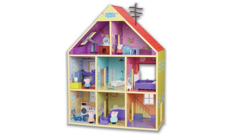 Peppa pig dolls clearance house furniture