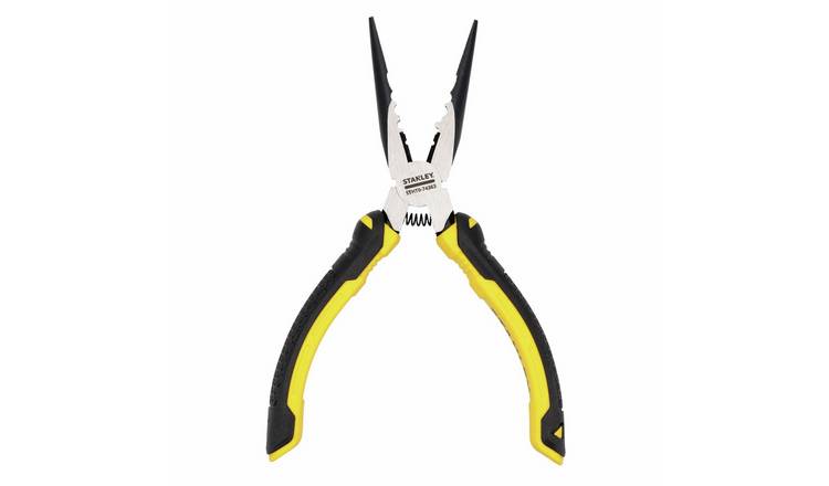 Stanley Dynagrip 150mm Long Nose Pliers