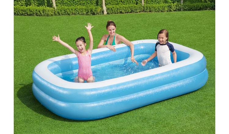 Inflatable swimming hot sale pool argos