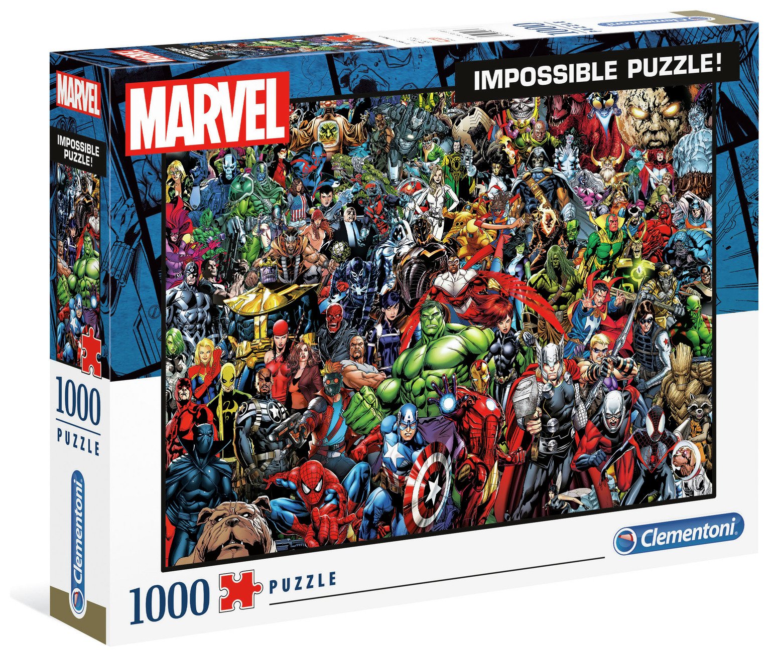 Clementoni Marvel Avengers Impossible 1000-Piece Puzzle