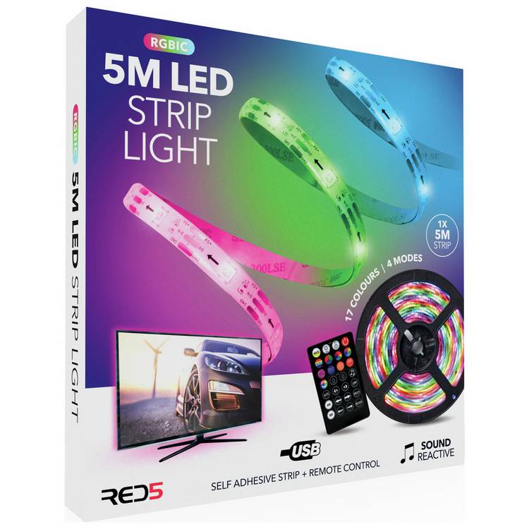 Red5 LED Strip Lights -5m 0