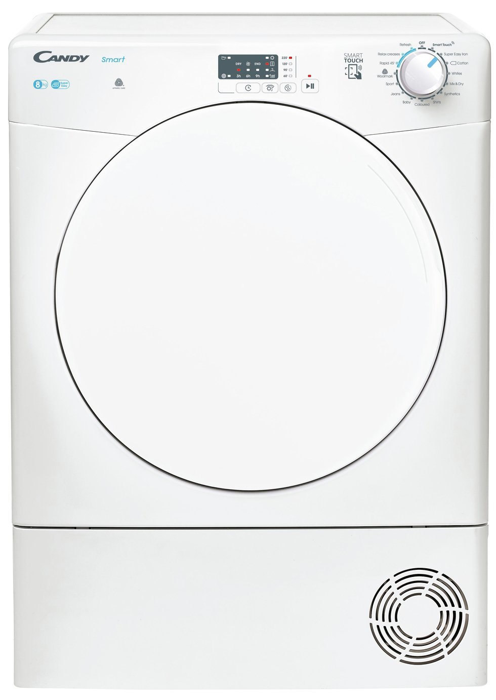 Candy CSEC8LF-80 8KG Condenser Tumble Dryer - White