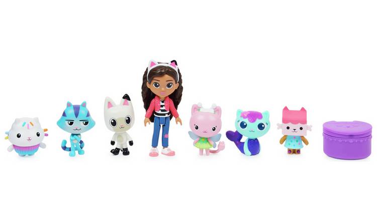 Gabby's Dollhouse, Deluxe Figure Gift Set with 7 Toy Figures and Surprise  Accessory, Kids Toys for Ages 3 and up