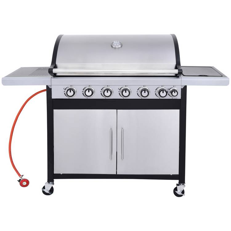 Argos Home Deluxe 6 Burner Gas BBQ 0