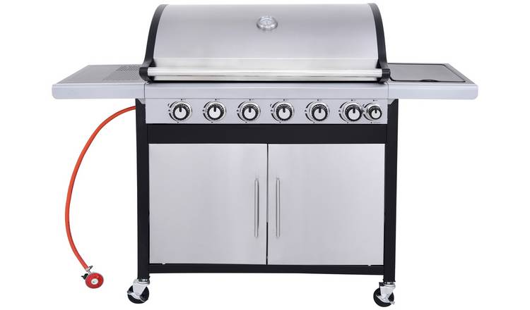 Home Deluxe 6 Burner BBQ Stainless Steel