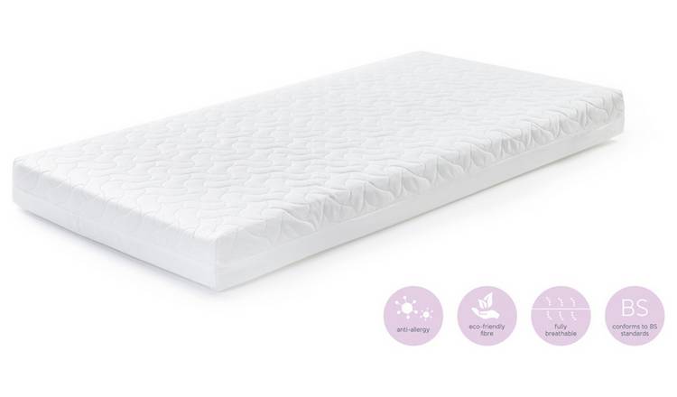Baby Elegance 140 x 70cm Anti-Allergy Fibre Cot Bed Mattress