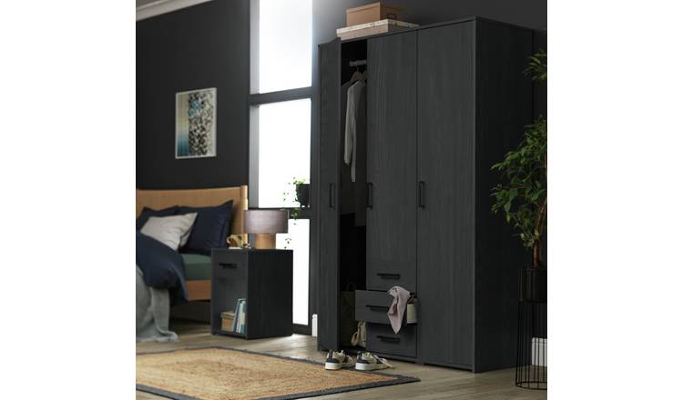 Argos wardrobes deals oak effect