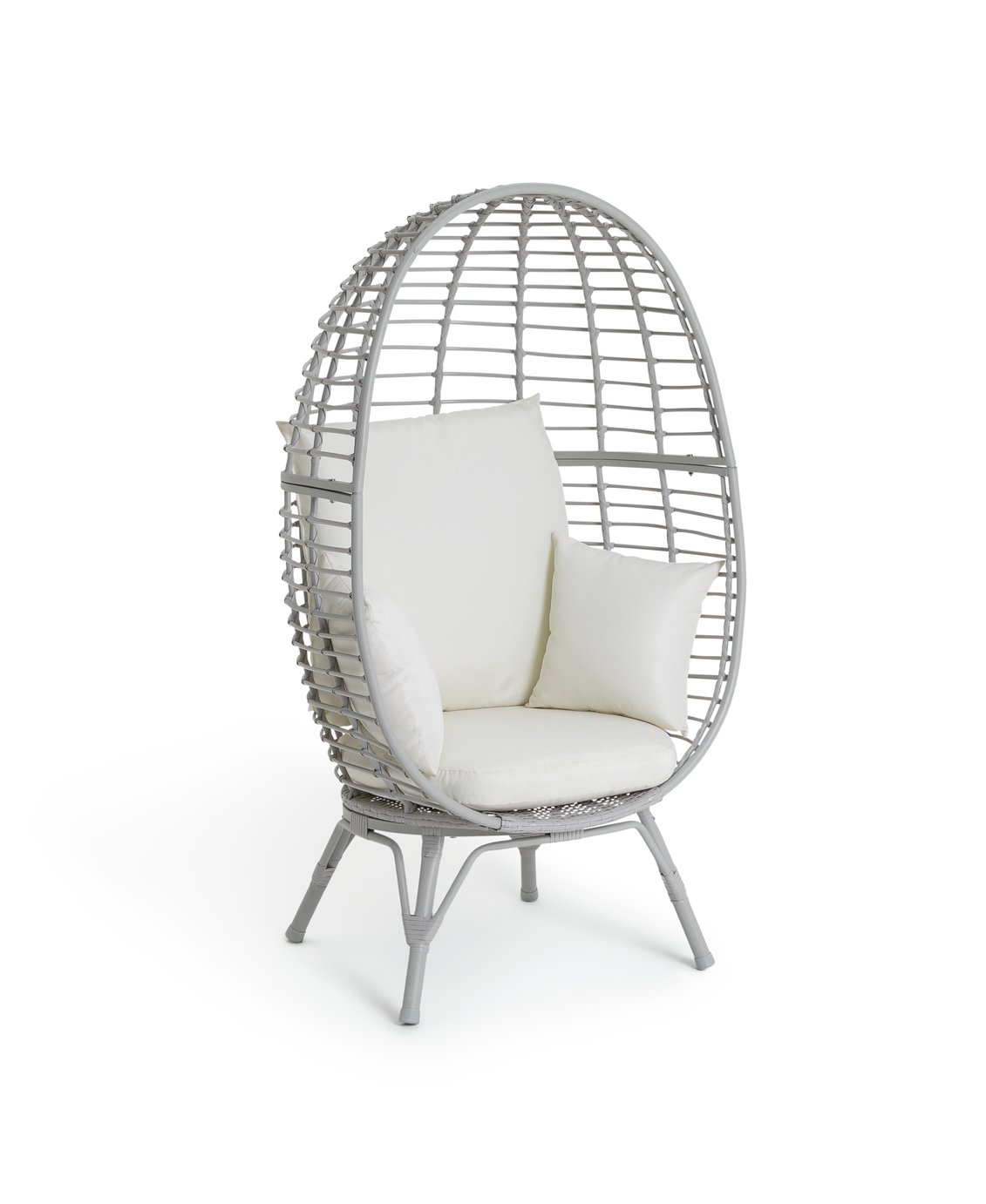 Habitat Kora Egg Chair - Grey