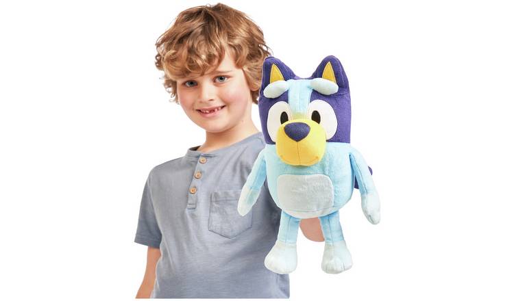 Bluey Friends Plush 8 Inch Bluey Starry Eyes Plush with 2 My Outlet Mall  Stickers