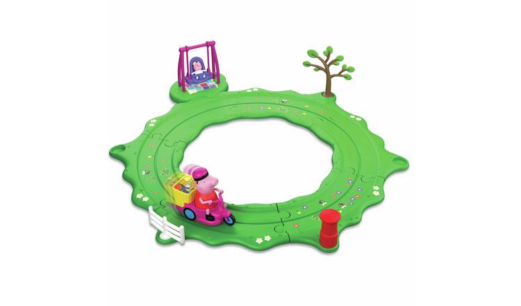 Peppa Pig Whizz Around Peppa & Evie Fun In The Park Set