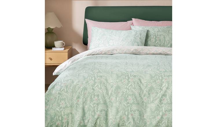 Meadow Floral Blue Duvet Cover Set